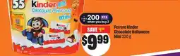 Chalo FreshCo Ferrero Kinder Chocolate Halloween Mini 330 g offer