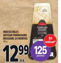 Metro IRRESISTIBLES ARTISAN PARMIGIANO REGGIANO 24 MONTHS offer