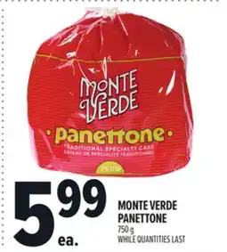 Metro MONTE VERDE PANETTONE offer