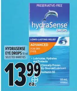 Metro HYDRASENSE EYE DROPS offer