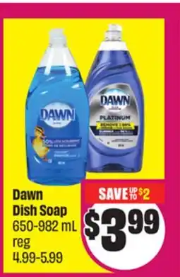 Chalo FreshCo Dawn Dish Soap 650-982 mL offer