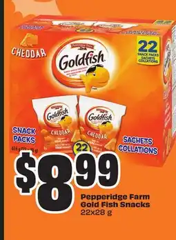 Chalo FreshCo Pepperidge Farm Gold Fish Snacks 22x28 g offer