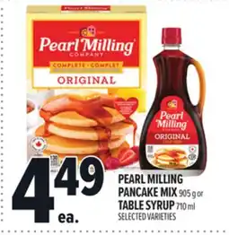 Metro PEARL MILLING COMPANY PANCAKE MIX offer
