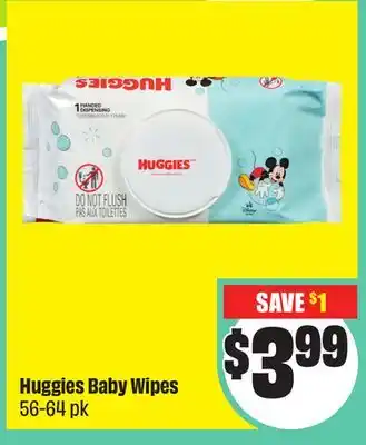 Chalo FreshCo Huggies Baby Wipes 56-64 pk offer
