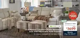 La Z Boy La-Z-Motion Quinault Power Reclining Sofa with Adjustable Head Support offer