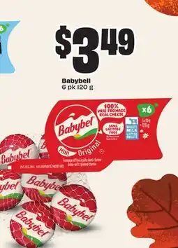 Chalo FreshCo Babybel 6 pk 120 g offer