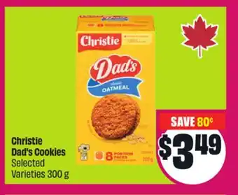 Chalo FreshCo Christie Dad's Cookies Selected Varieties 300 g offer