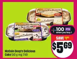 Chalo FreshCo McCain Deep'n Delicious Cake 510 g offer