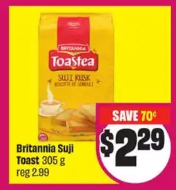 Chalo FreshCo Britannia Suji Toast 305 g offer