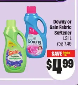 Chalo FreshCo Downy or Gain Fabric Softener 1.31 L offer