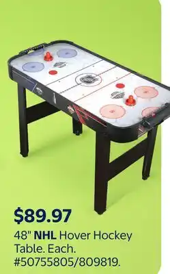 Walmart 48 NHL Hover Hockey Table offer