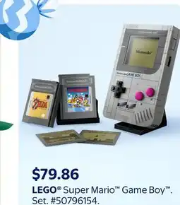 Walmart LEGO Super Mario Game Boy offer