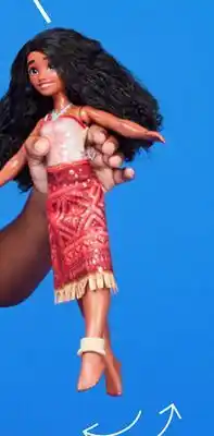 Walmart Disney Mona 2 Swimming Tattoo Moana Doll or Role-Play Outfit offer