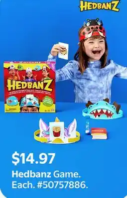 Walmart Hedbanz Game offer