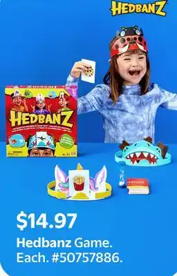Walmart Hedbanz Game offer