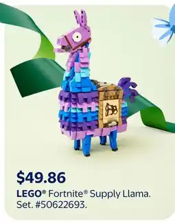 Walmart LEGO Fortnite Supply Llama offer