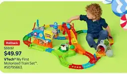 Walmart VTech My First Motorized Train Set offer