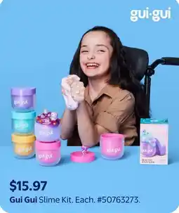 Walmart Gui Gui Slime Kit offer