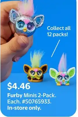 Walmart Furby Minis 2-Pack offer