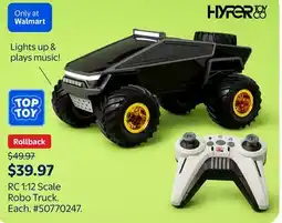 Walmart RC 1:12 Scale Robo Truck offer