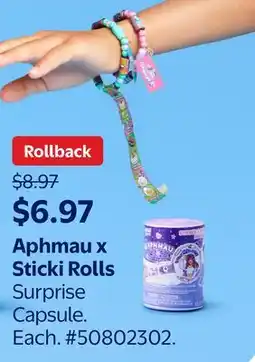 Walmart Aphmau x Sticki Rolls Surprise Capsule offer