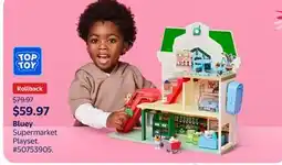 Walmart Bluey Supermarket Playset offer