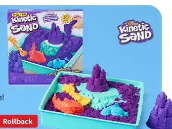 Walmart Kinetic Sand Sandbox Set offer