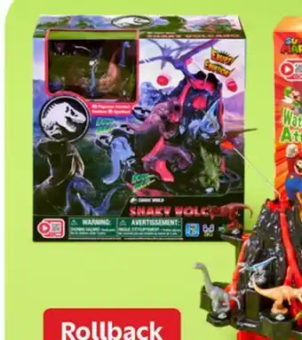 Walmart Jurassic Shaky Volcano Game offer