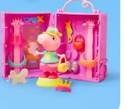 Walmart Peppa Pig Dress Up Wardrobe Playset or Oinks and Snuggles Evie Doll offer