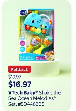 Walmart VTech Baby Shake the Sea Ocean Melodies offer