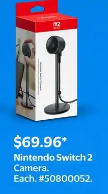 Walmart Nintendo Switch 2 Camera offer