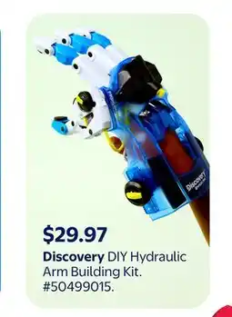 Walmart Discovery DIY Hydraulic Arm Building Kit offer