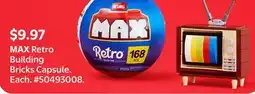 Walmart MAX Retro Building Bricks Capsule offer