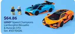Walmart LEGO Speed Champions Lamborghini Revuelto & Huracán STO offer