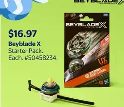 Walmart Beyblade X Starter Pack offer