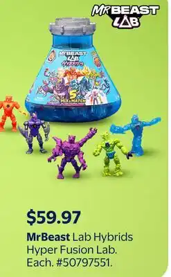Walmart MrBeast Lab Hybrids Hyper Fusion Lab offer