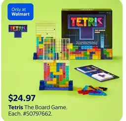 Walmart Tetris The Board Game offer