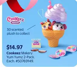 Walmart Cookeez Makery Yum Yumz 2-pack offer