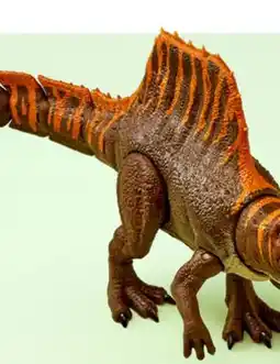 Walmart Jurassic World Rebirth Tail Thrasher Spinosaurus Dinosaur Action Figure offer