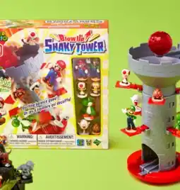 Walmart Super Mario Blow Up! Shaky Tower offer