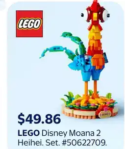 Walmart LEGO Disney Moana 2 Heihei offer