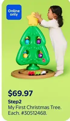 Walmart Step2 My First Christmas Tree offer