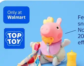 Walmart Peppa Pig Oinks and Snuggles Evie Doll offer