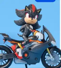 Walmart Sonic the Hedgehog 3 Shadow and Motorcycle Figure offer