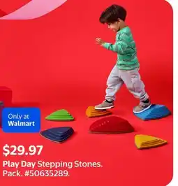 Walmart Play Day Stepping Stones offer