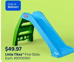 Walmart Little Tikes First Slide offer