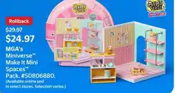 Walmart MGA's Miniverse Make It Mini Spaces offer