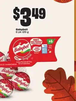 FreshCo BabyBel 6 pk 120 g offer