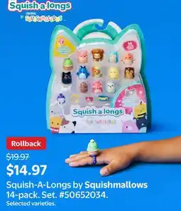 Walmart Squish-A-Longs by Squishmallows offer