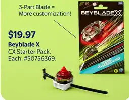 Walmart Beyblade X CX Starter Pack offer